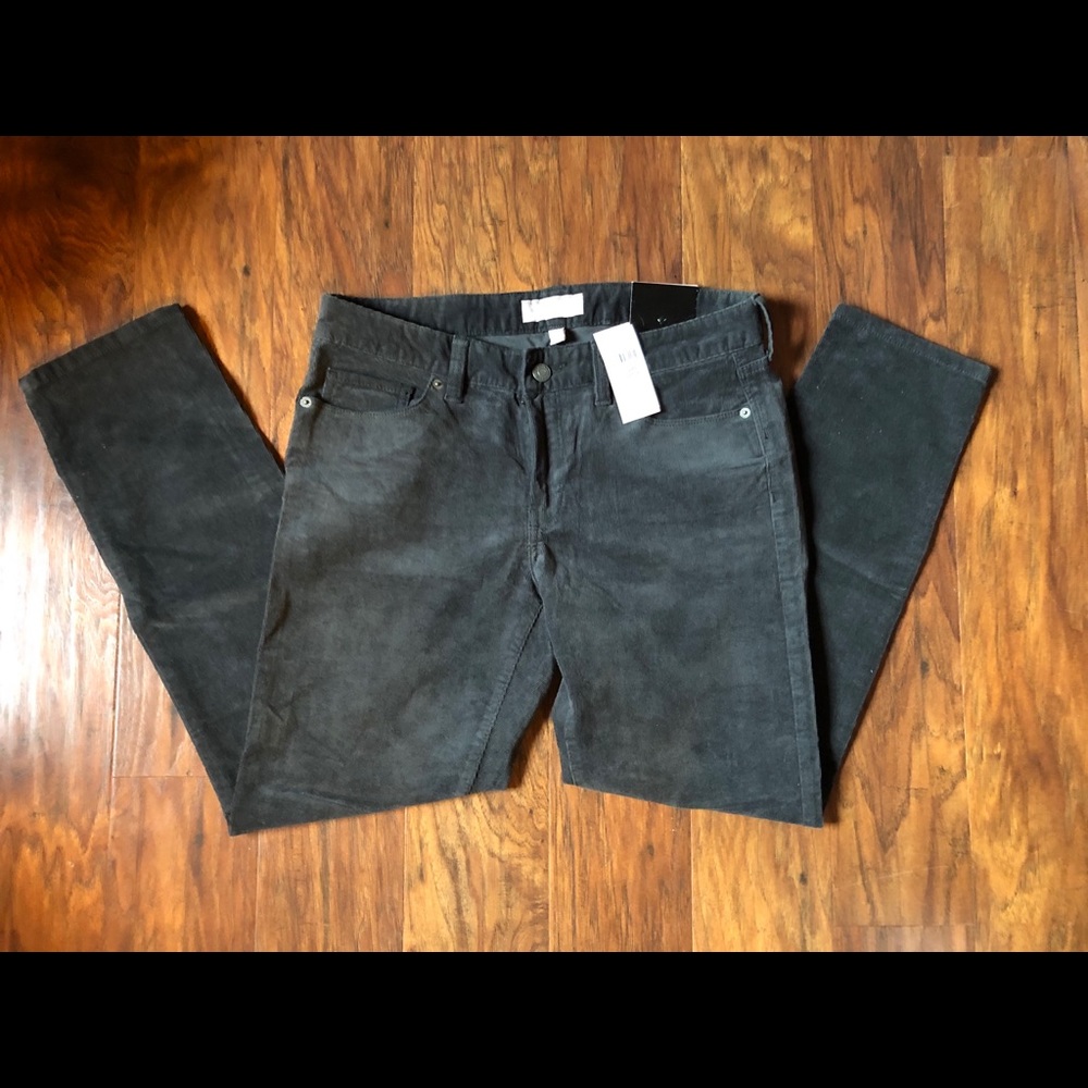 Banana Republic - NWT Corduroy Skinny Pant - Grey